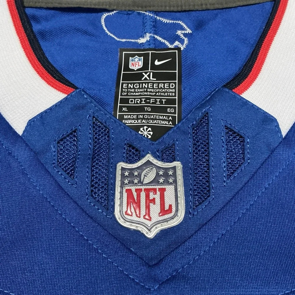 Buffalo Bills Josh Allen  #17  On Filed Football Jersey Size Extra Large